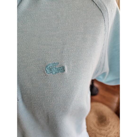 Izod Lacoste Polo Shirt Short Sleeve Women's Size M - Picture 4 of 9